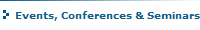 Events, Conferences & Seminars